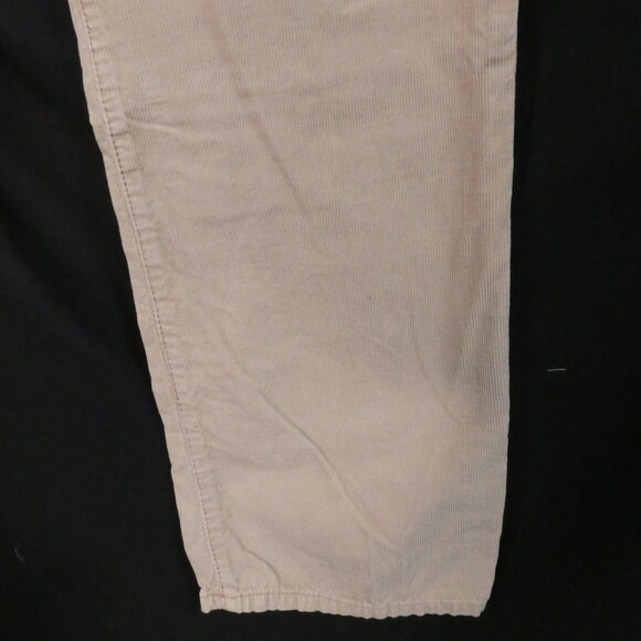 OLD NAVY - Boot-Cut | 36 x 30 | Beige Cotton Cords / Corduroy Casual Pants - Picture 8 of 15